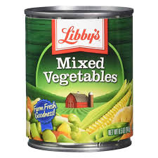 mixed vegetables