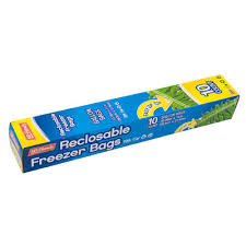 reclosable freezer bags