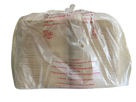 Biodegradable plates 50 plates