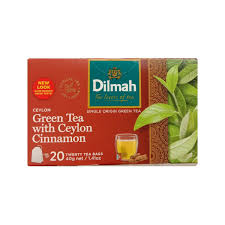 Green tea with ceylon cinnamon
