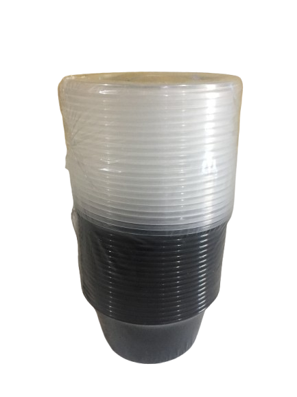 20 containers and 20 lids 2oz