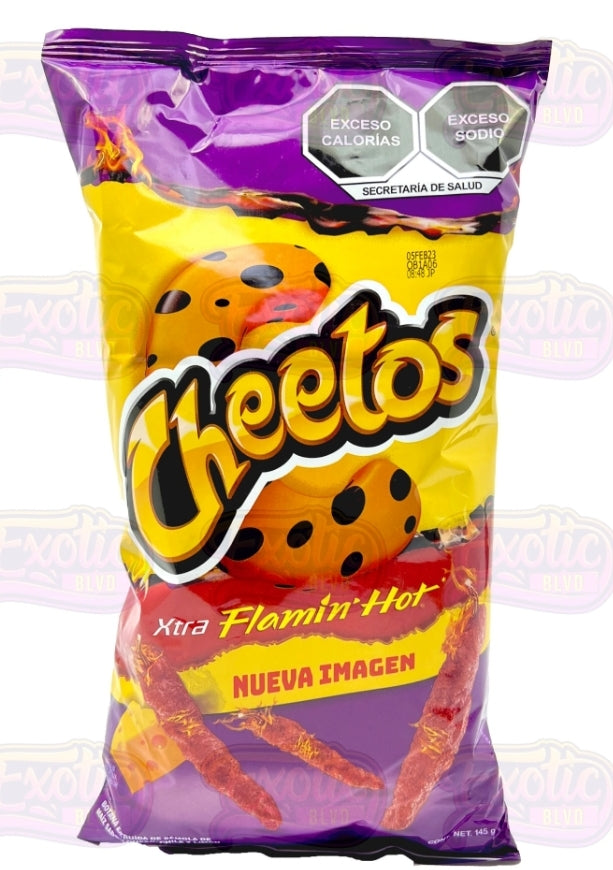 Cheetos Xtra Flamin Hot Nueva Imagen 120g