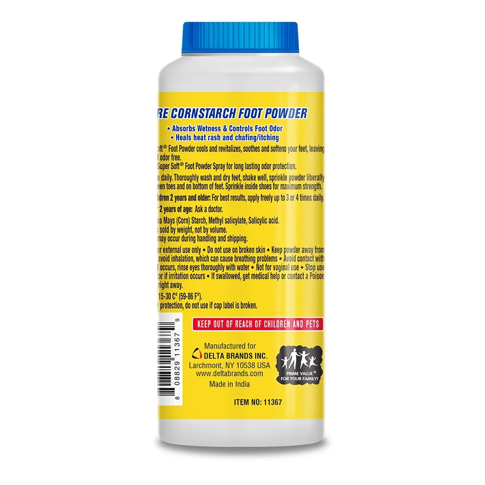 Pure cornstarch foot powder 142g