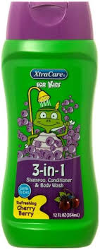 Shampoo, conditioner, and body wash kids
