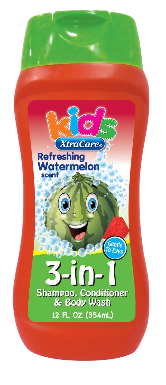 Shampoo, conditioner, and body wash kids