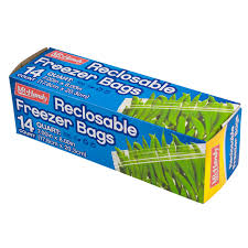 reclosable freezer bags