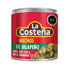 Load image into Gallery viewer, La costeña nachos de jalapeños 220g
