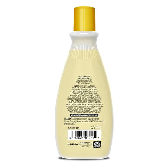 lucky super soft nail polish remover 6oz