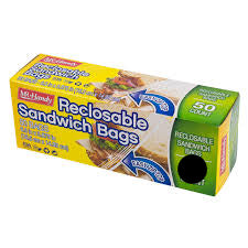 reclosable sandwich bags