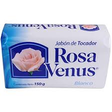 rosa venus jabon de tocador