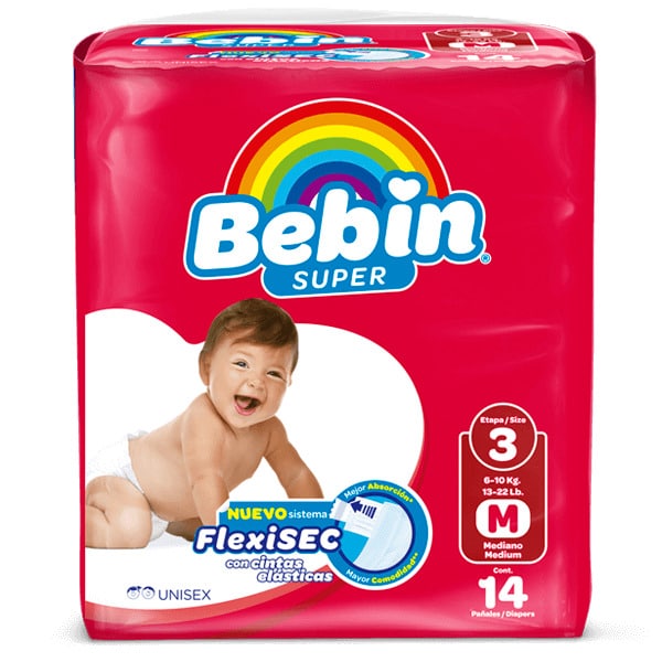 Bebin 14 pañales