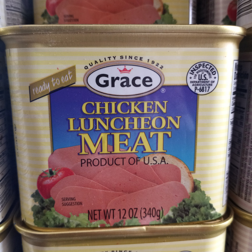 Grace chicken luncheon meat 340g