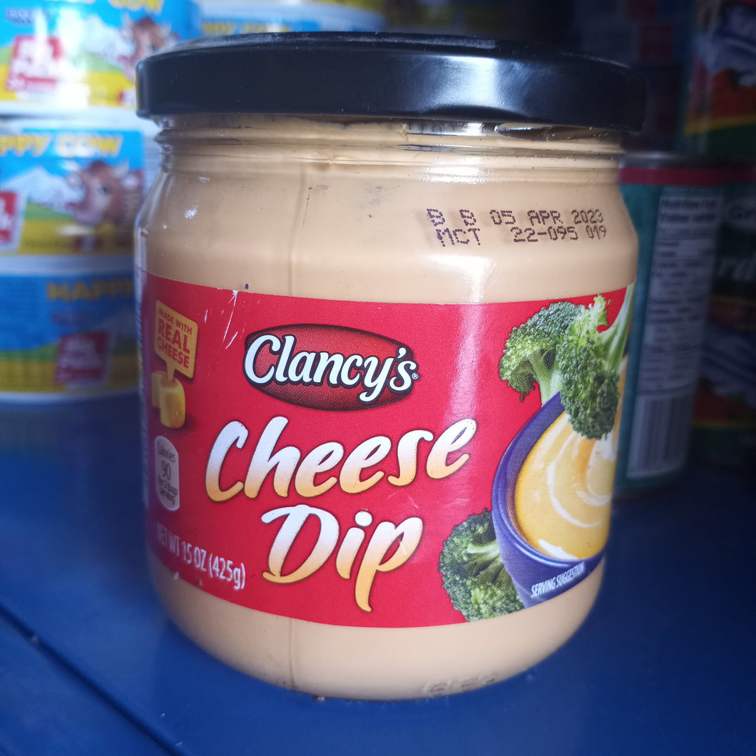 Clancys Cheese dip 425g