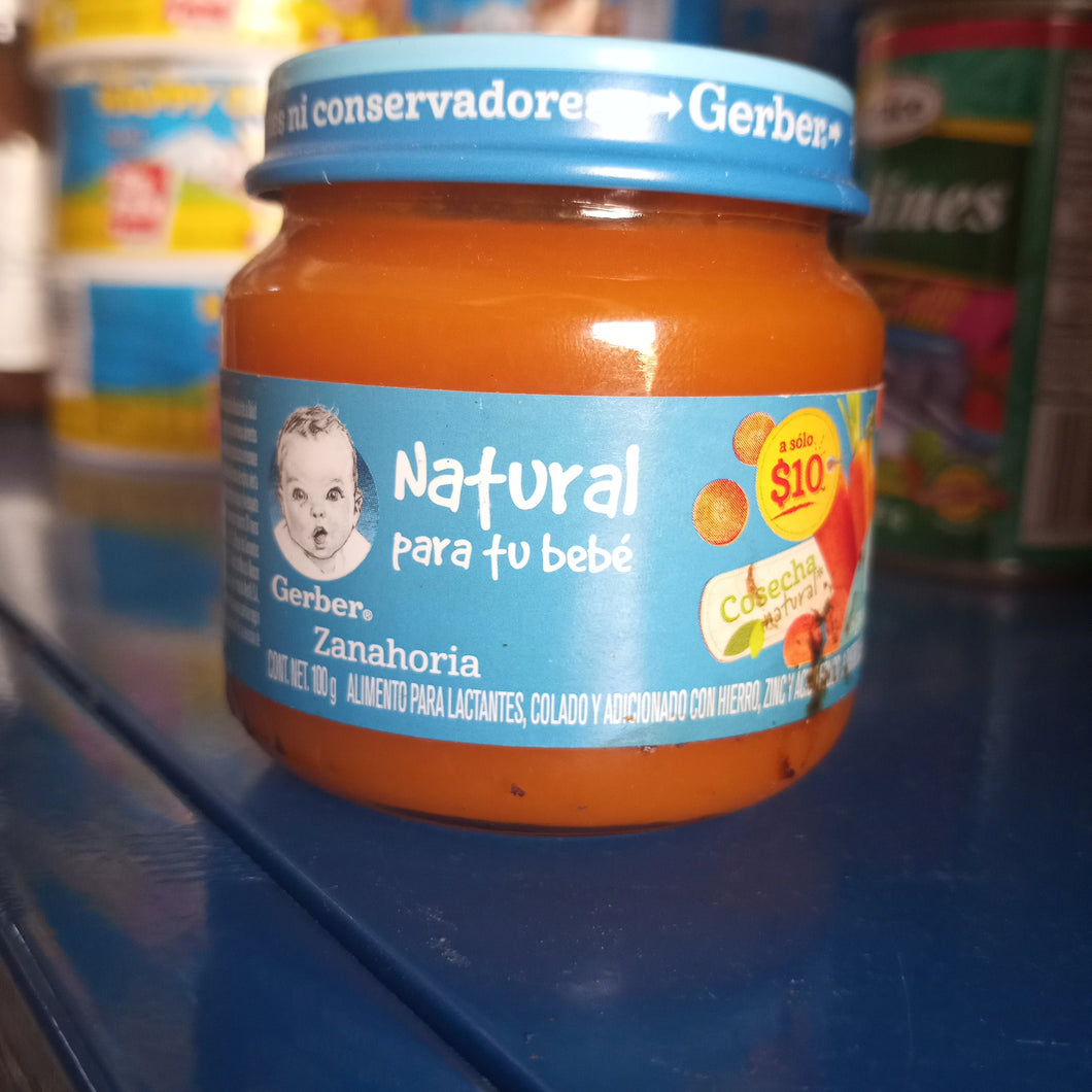 Gerber zanahoria 100g