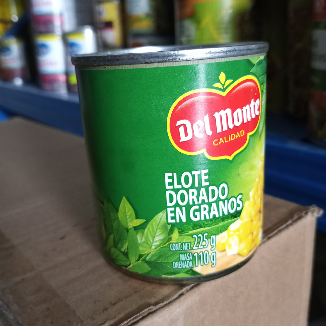 Del monte elote dorado en granos 225g