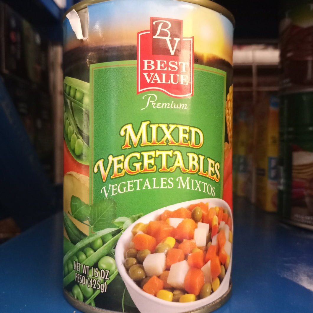 Best value mixed vegetables 425g