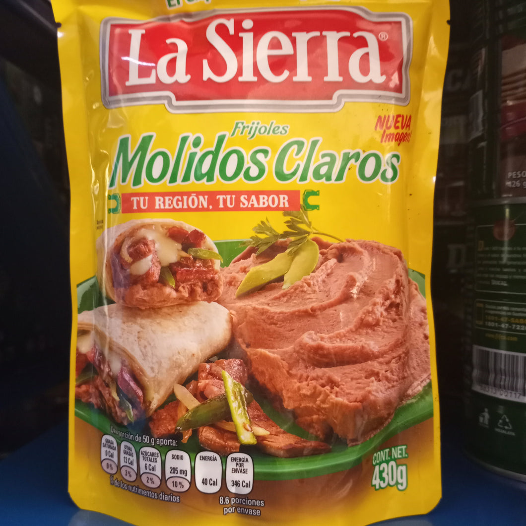 La sierra frijoles molidos claros 430g