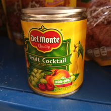 Load image into Gallery viewer, Del monte fruit cocktail 241g
