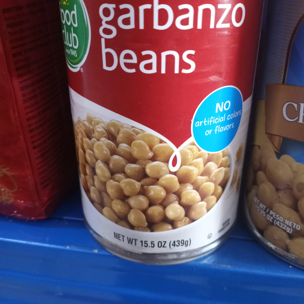 Garbanzo beans 439g