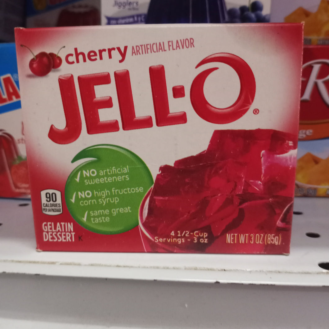 Cherry Jell-O 85g