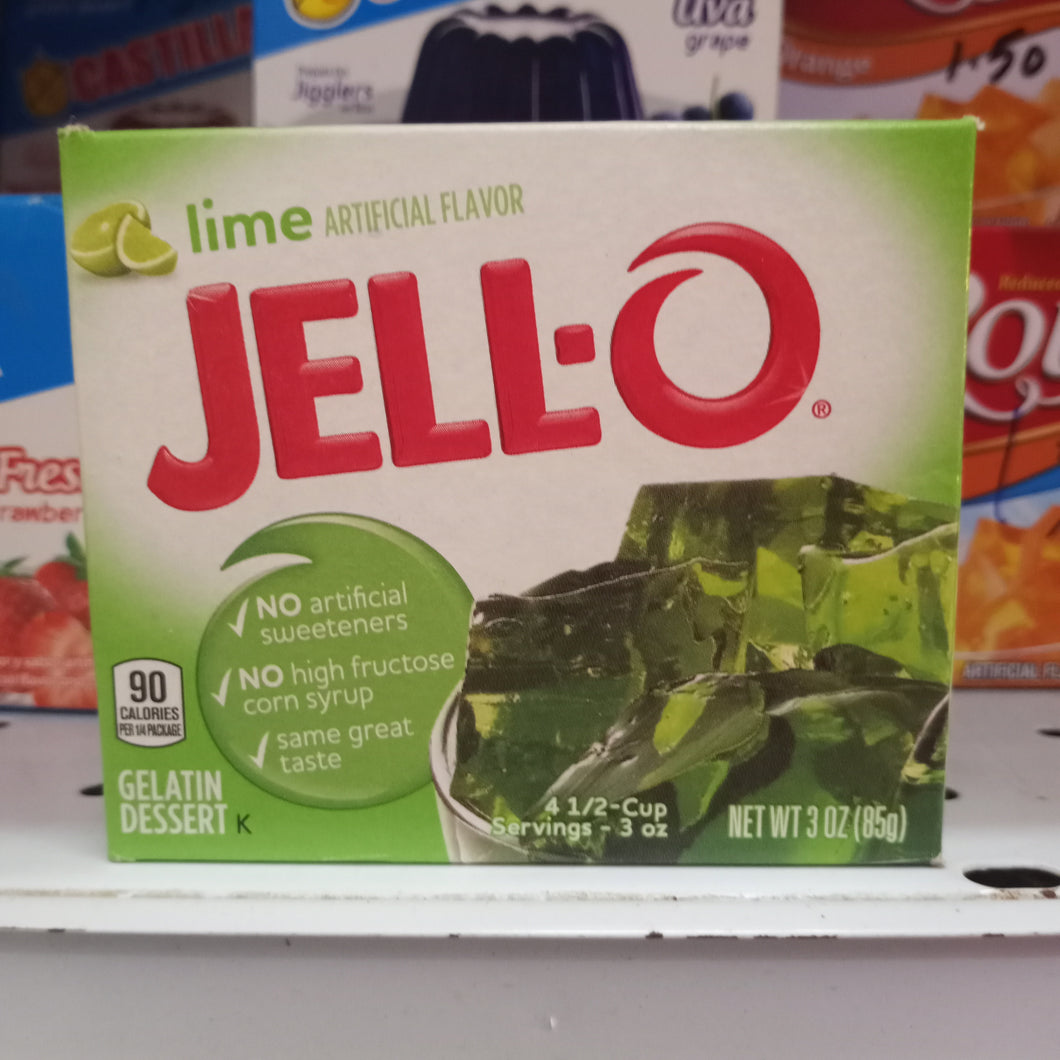 Lime Jell-O 85g