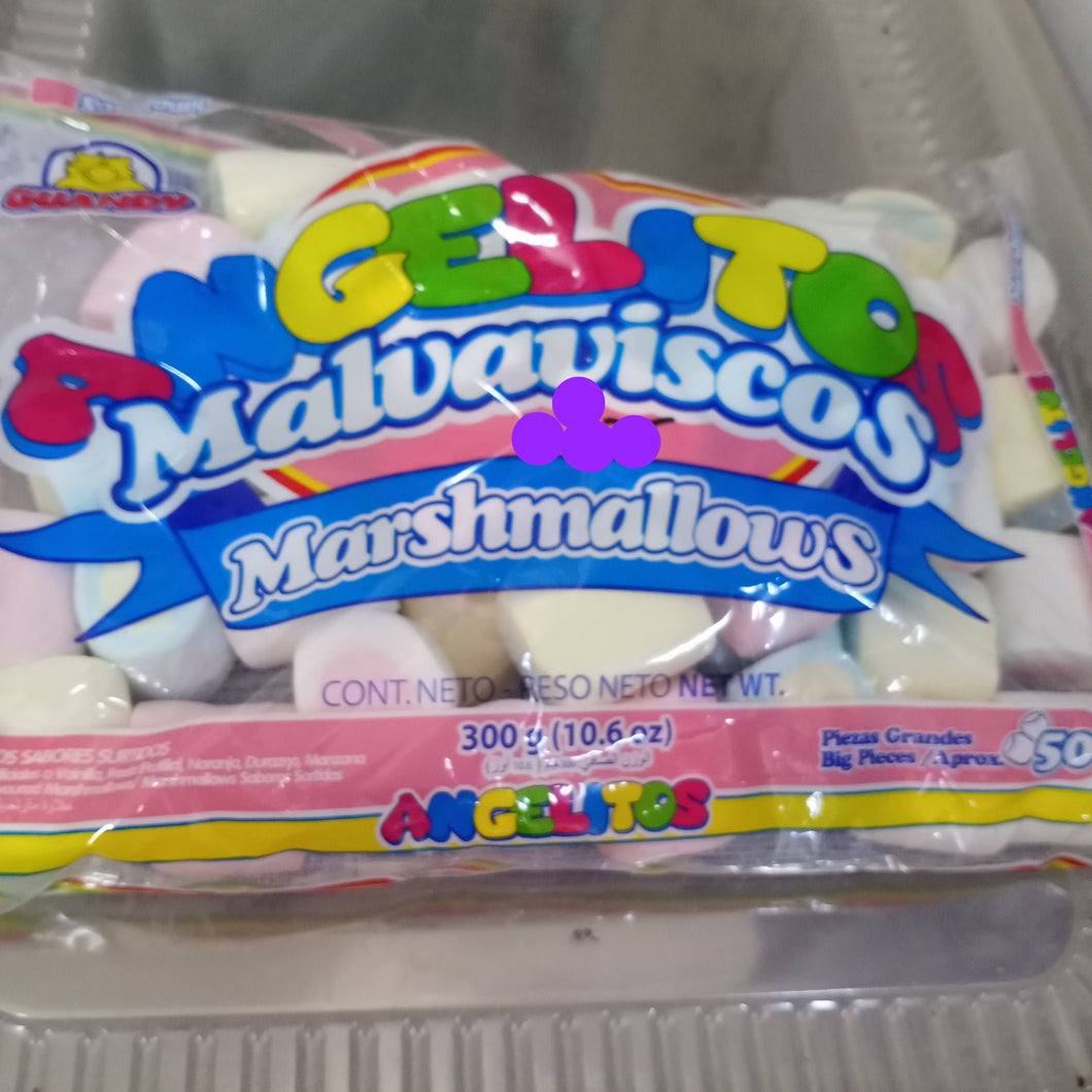 Angelitos malvaviscos 50 piezas