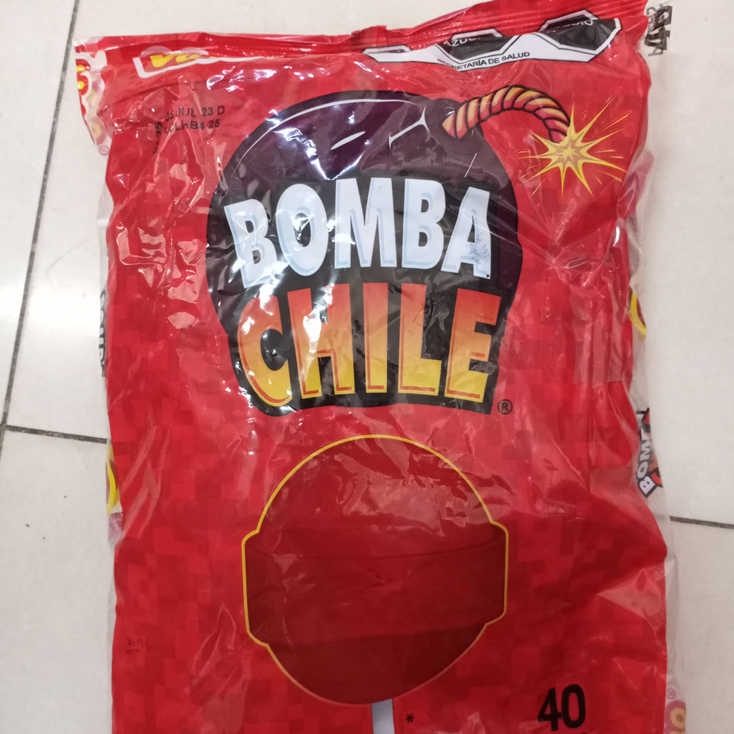 Bomba chile 40 piezas