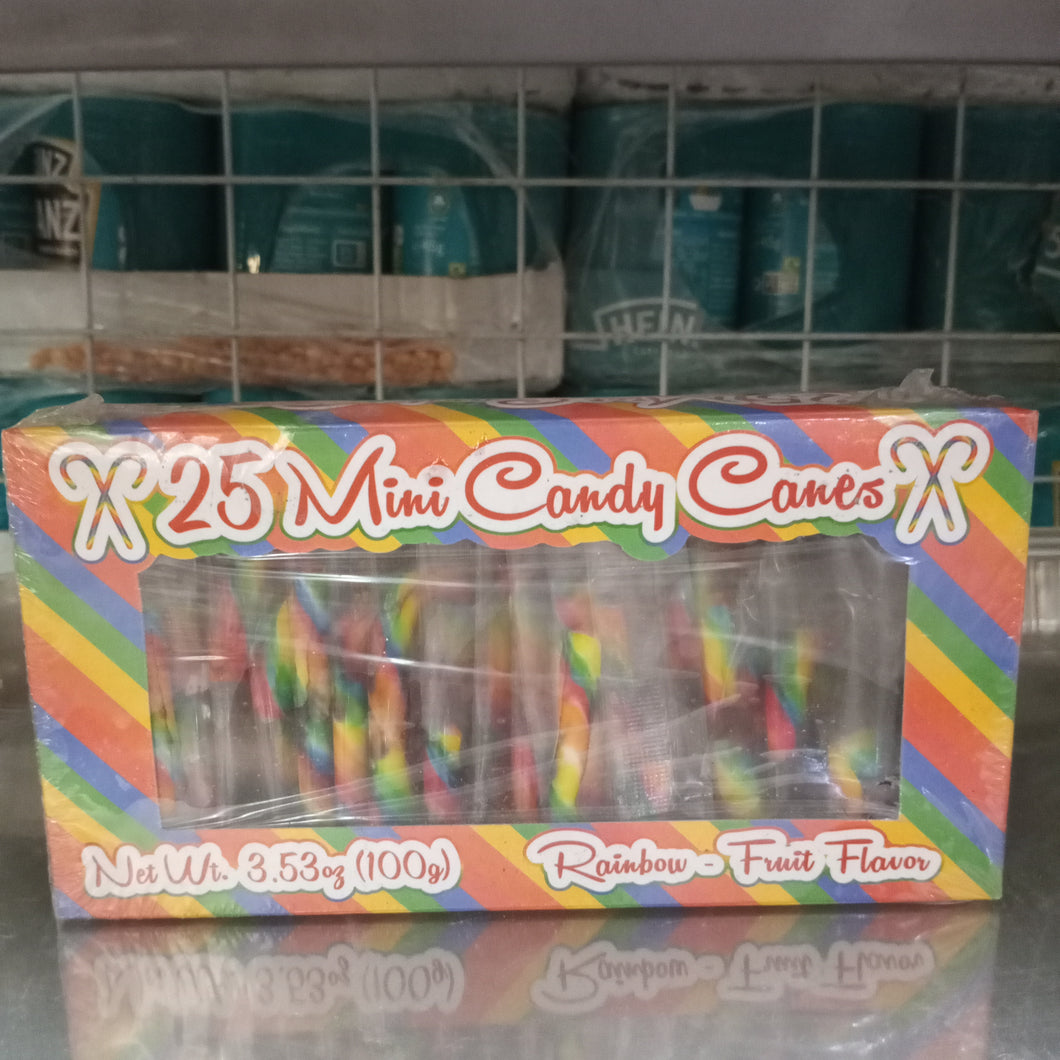 25 mini candy canes