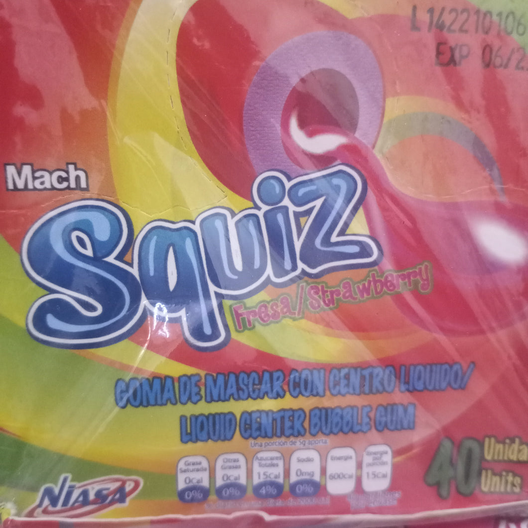 Mach squiz 40 unidades