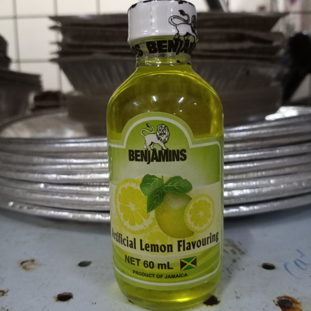 Benjamin artifical lemon flavoring 60ml