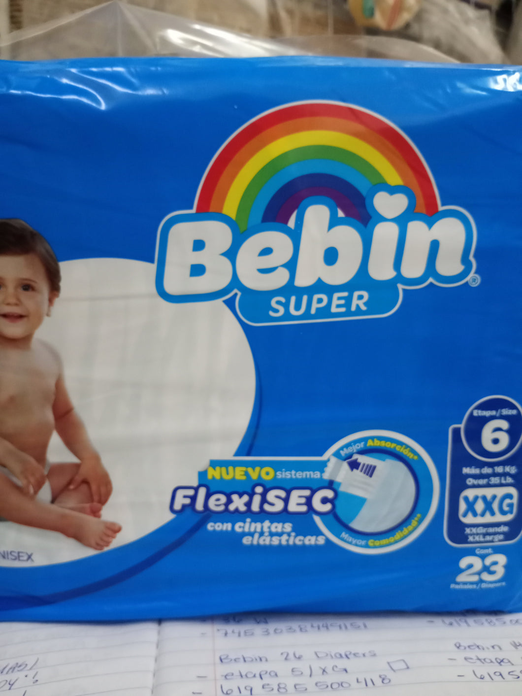 Bebin 23 diapers