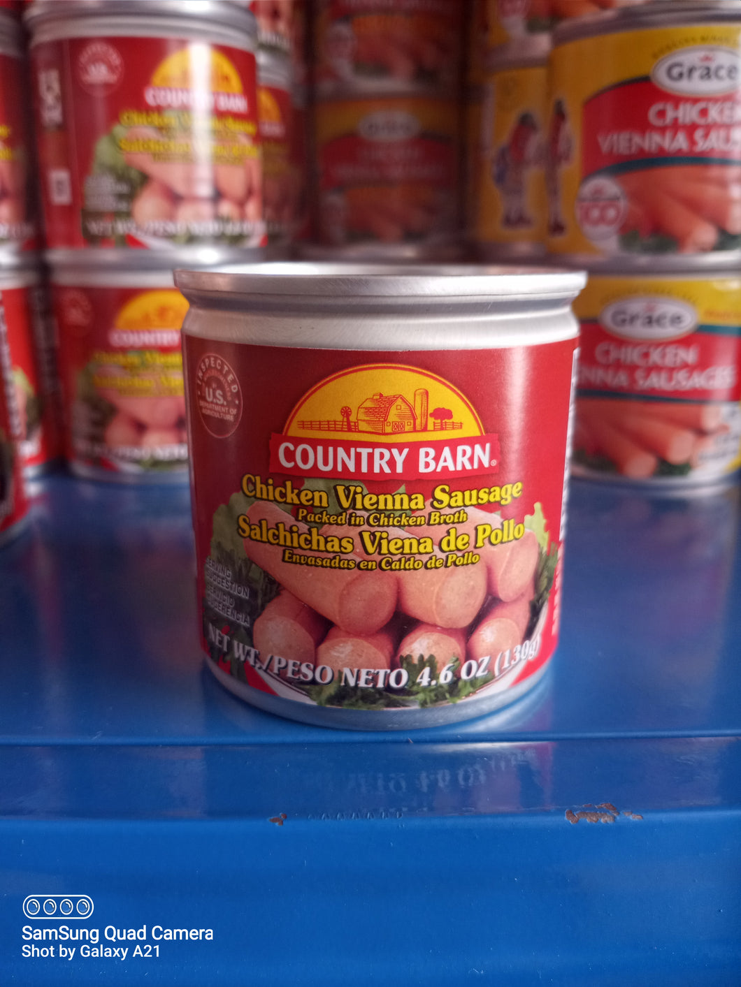 Country barn chicken vienna sausage 130g