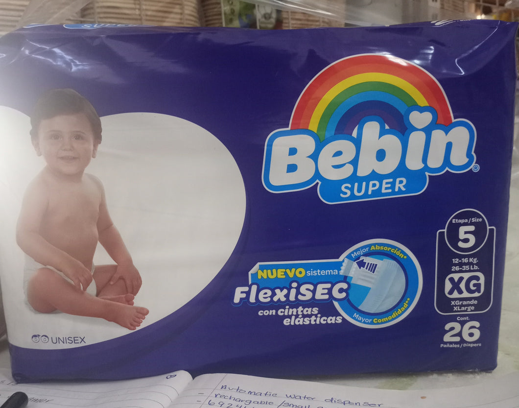 Bebin 26 diapers