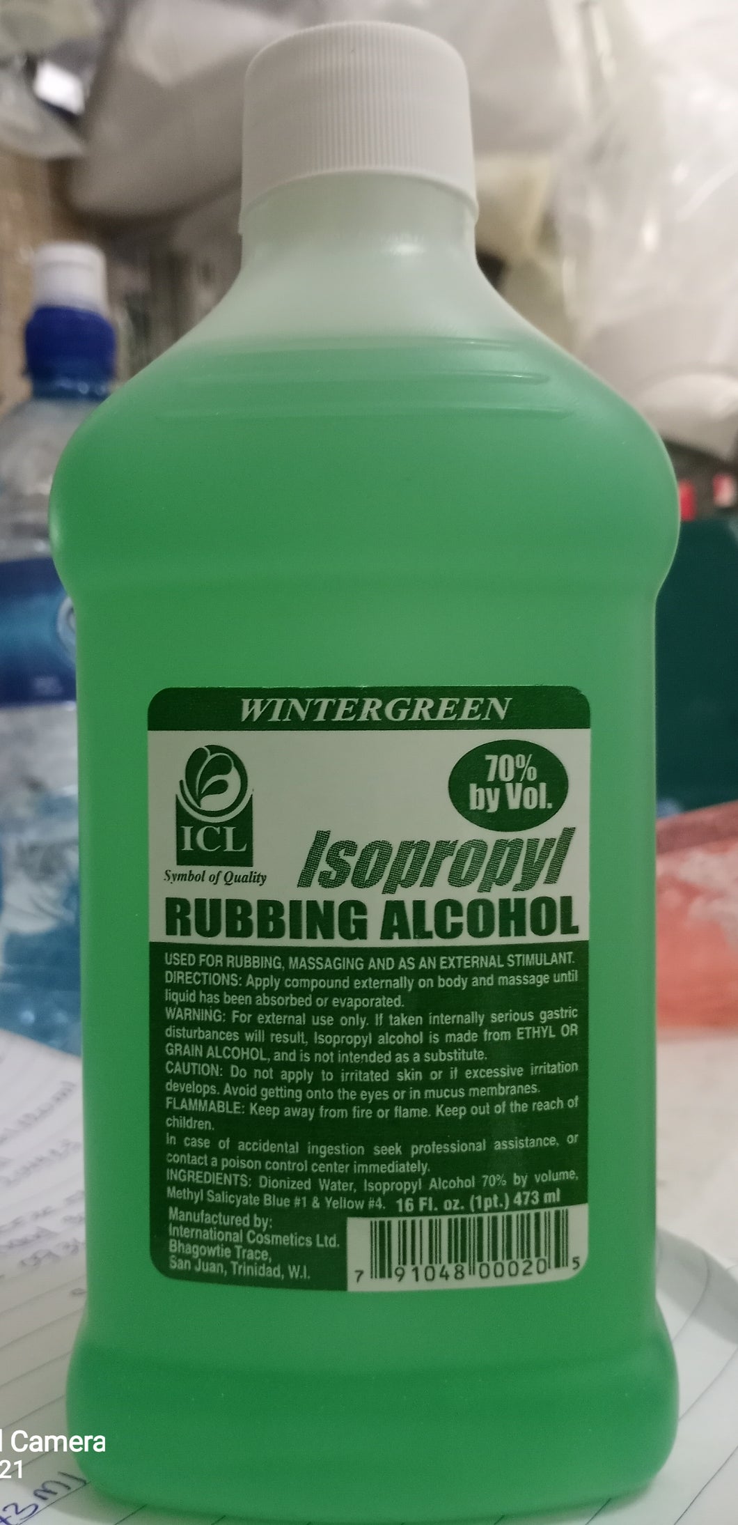 Rubbing alcohol 473ml