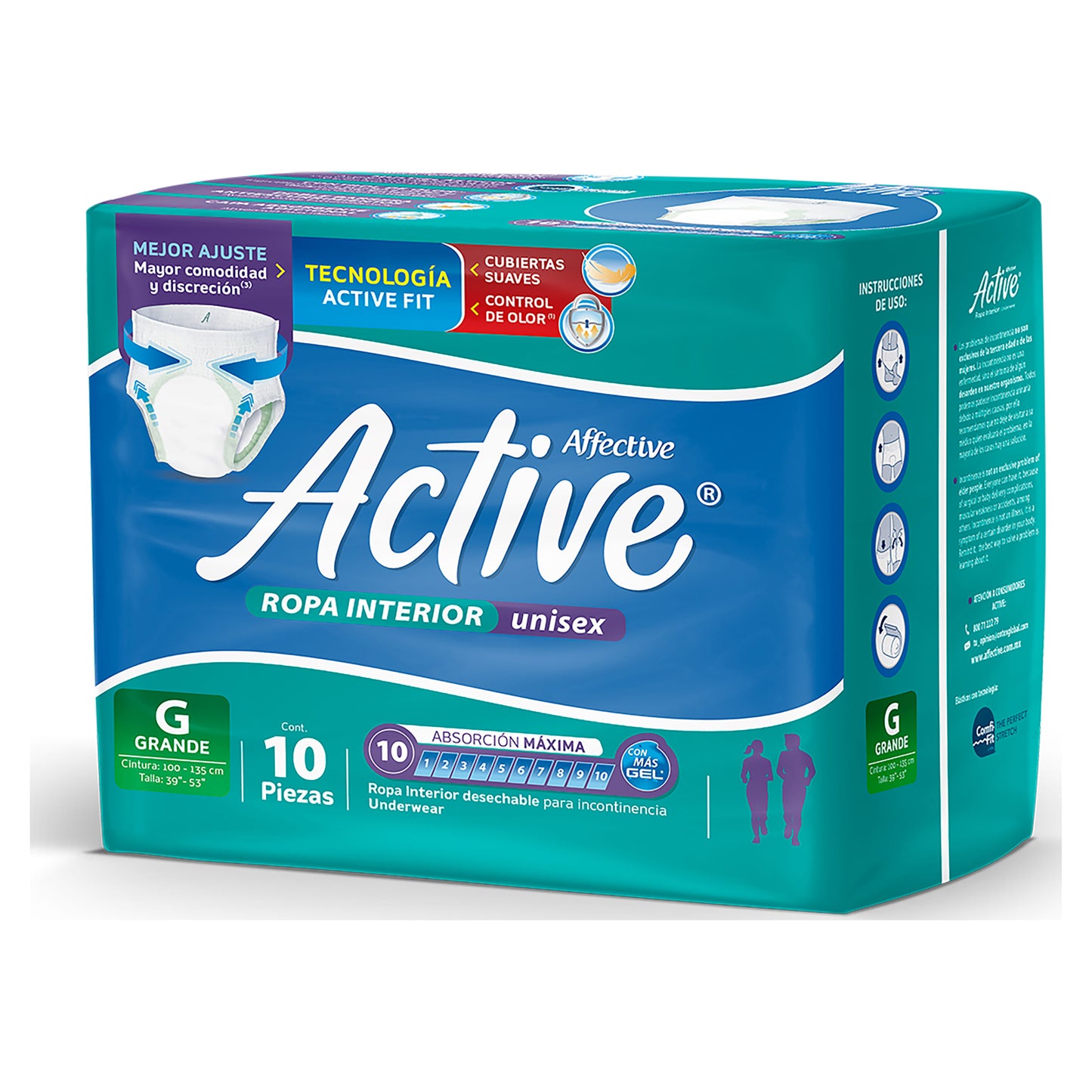Active 10 piezas/ affective