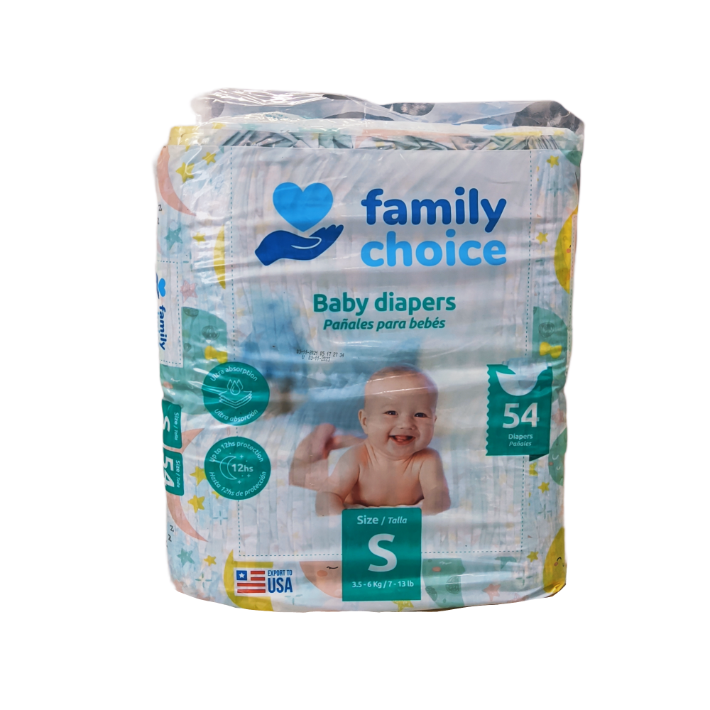 Family choice 54 diapers