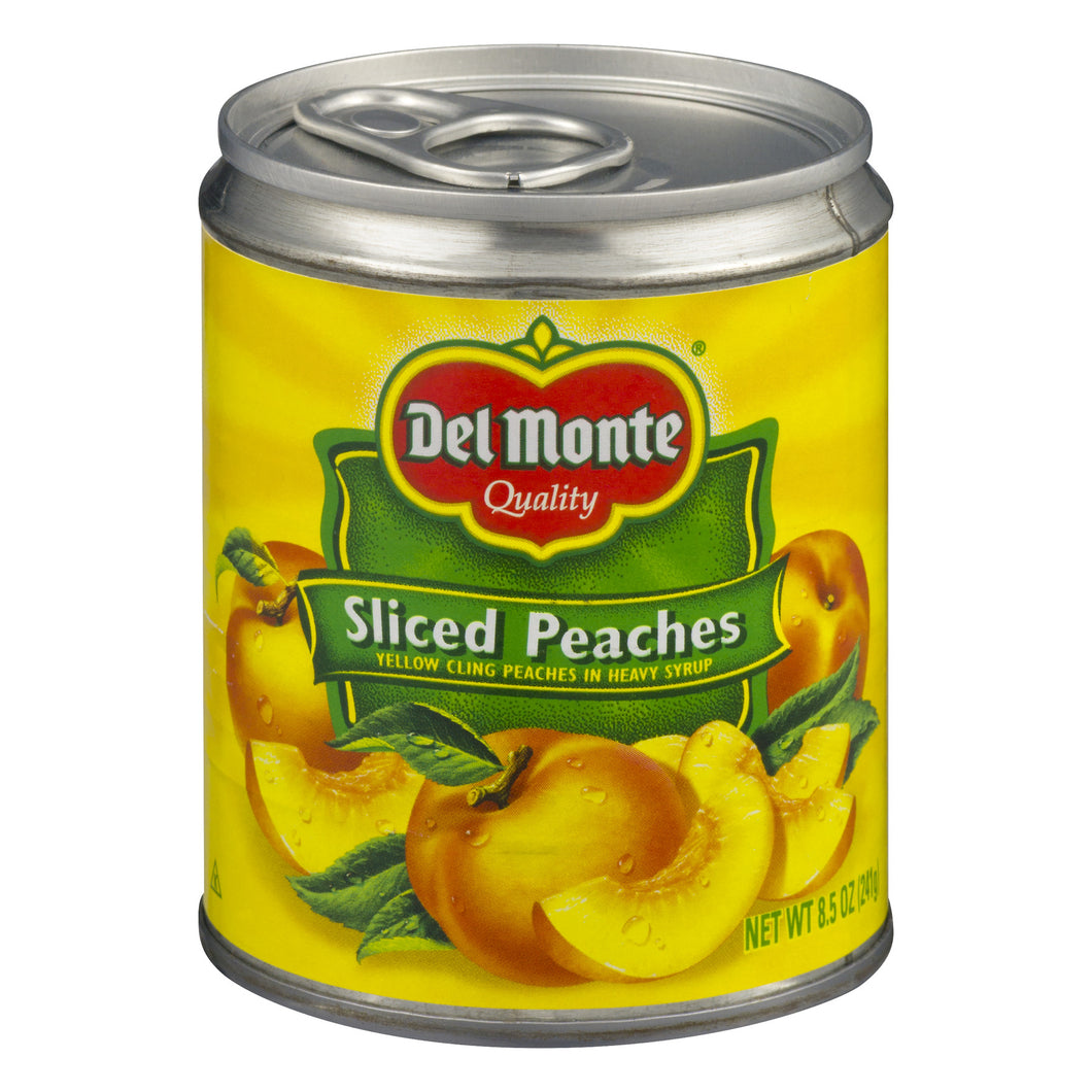 Del monte sliced peaches 241g