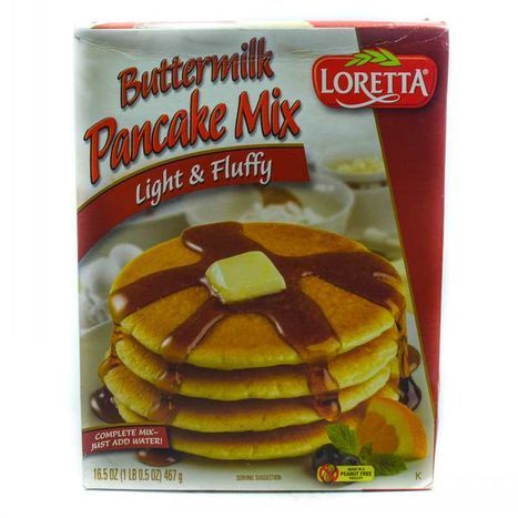 loretta buttermilk pan cake mix